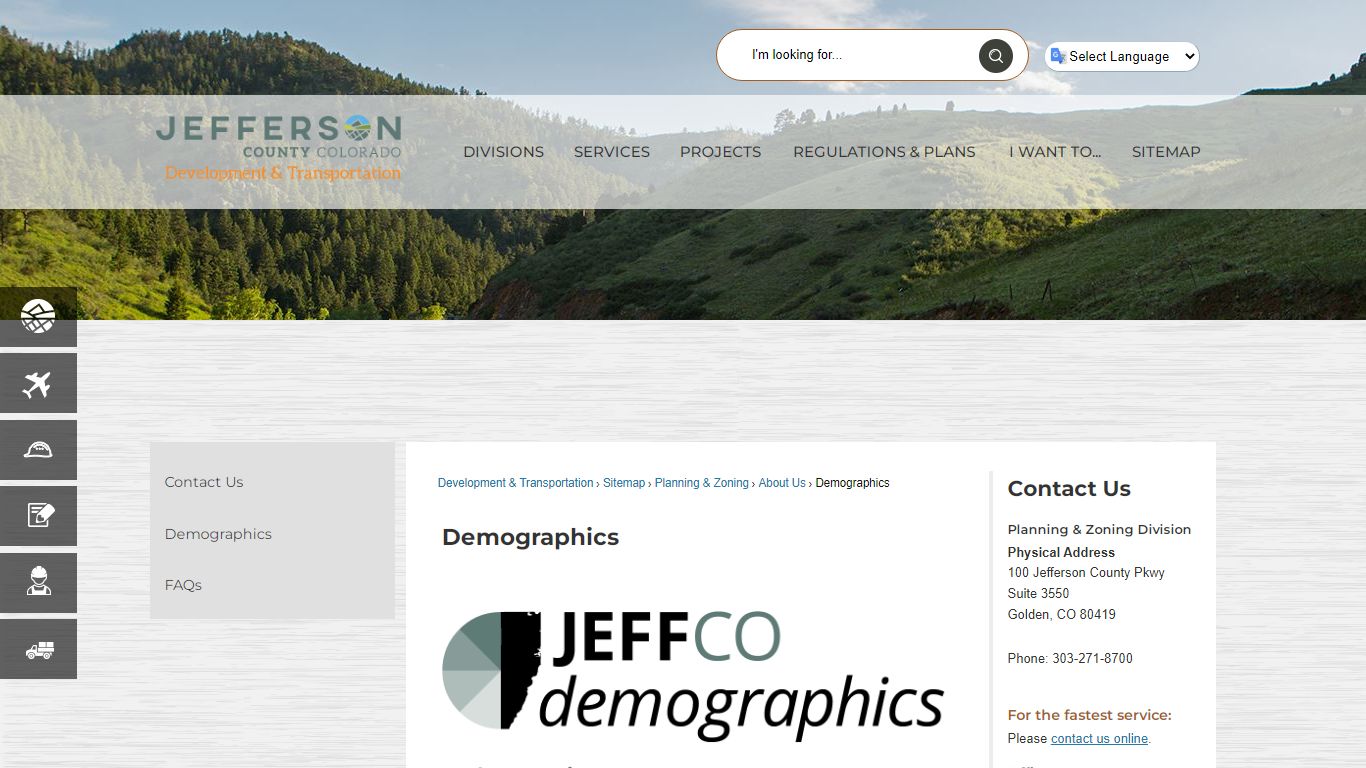 Demographics | Jefferson County, CO